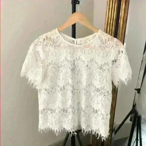 White Lace Top